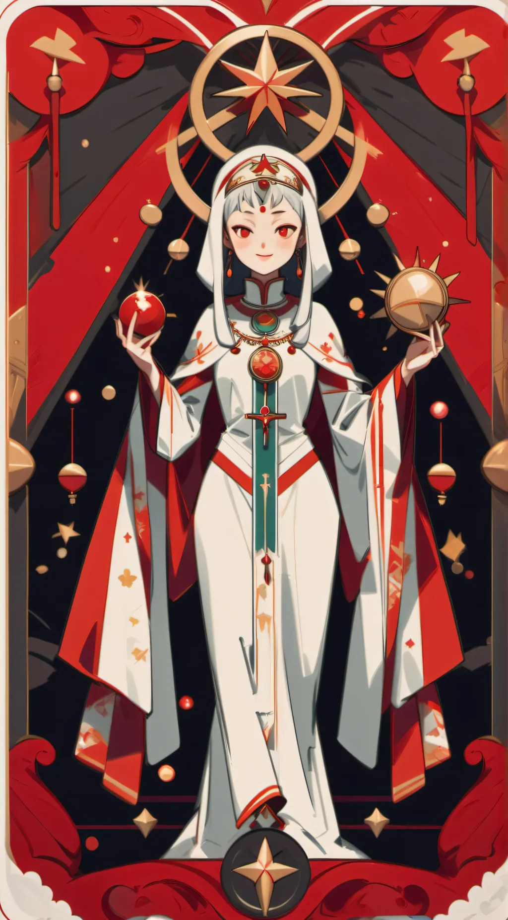 ai character: girl koraidon nap  background