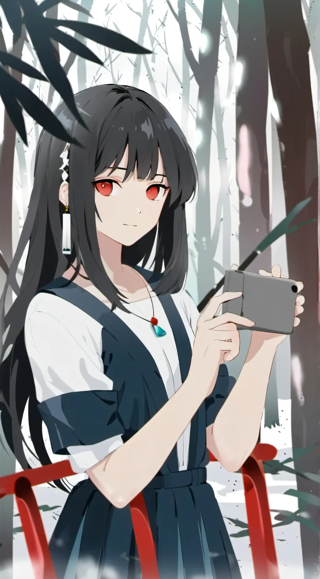 ai character: Bella. background