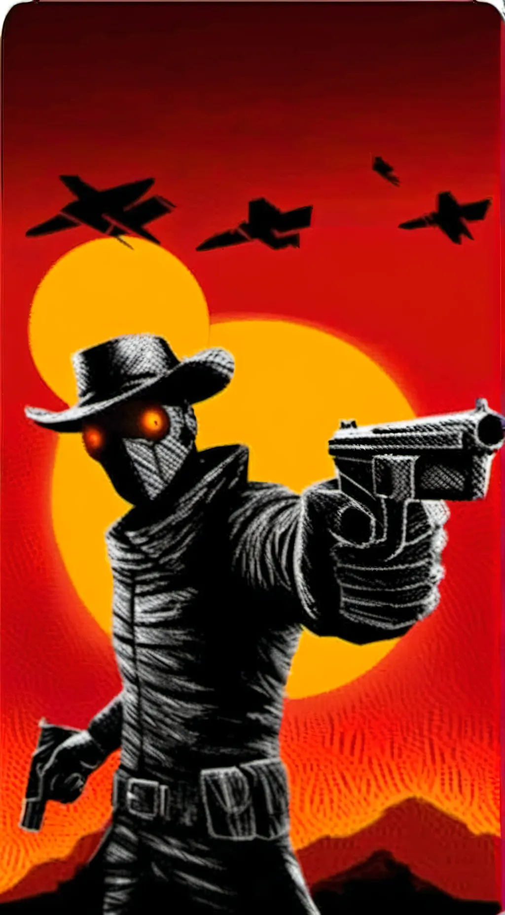 ai character: Courier Six background