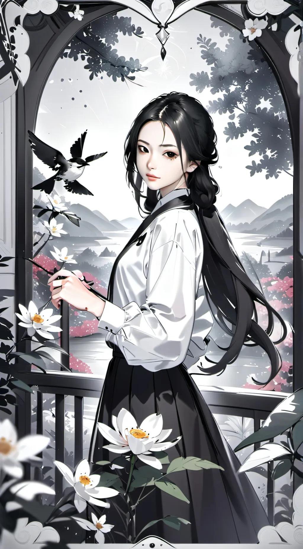 ai character: Chun background