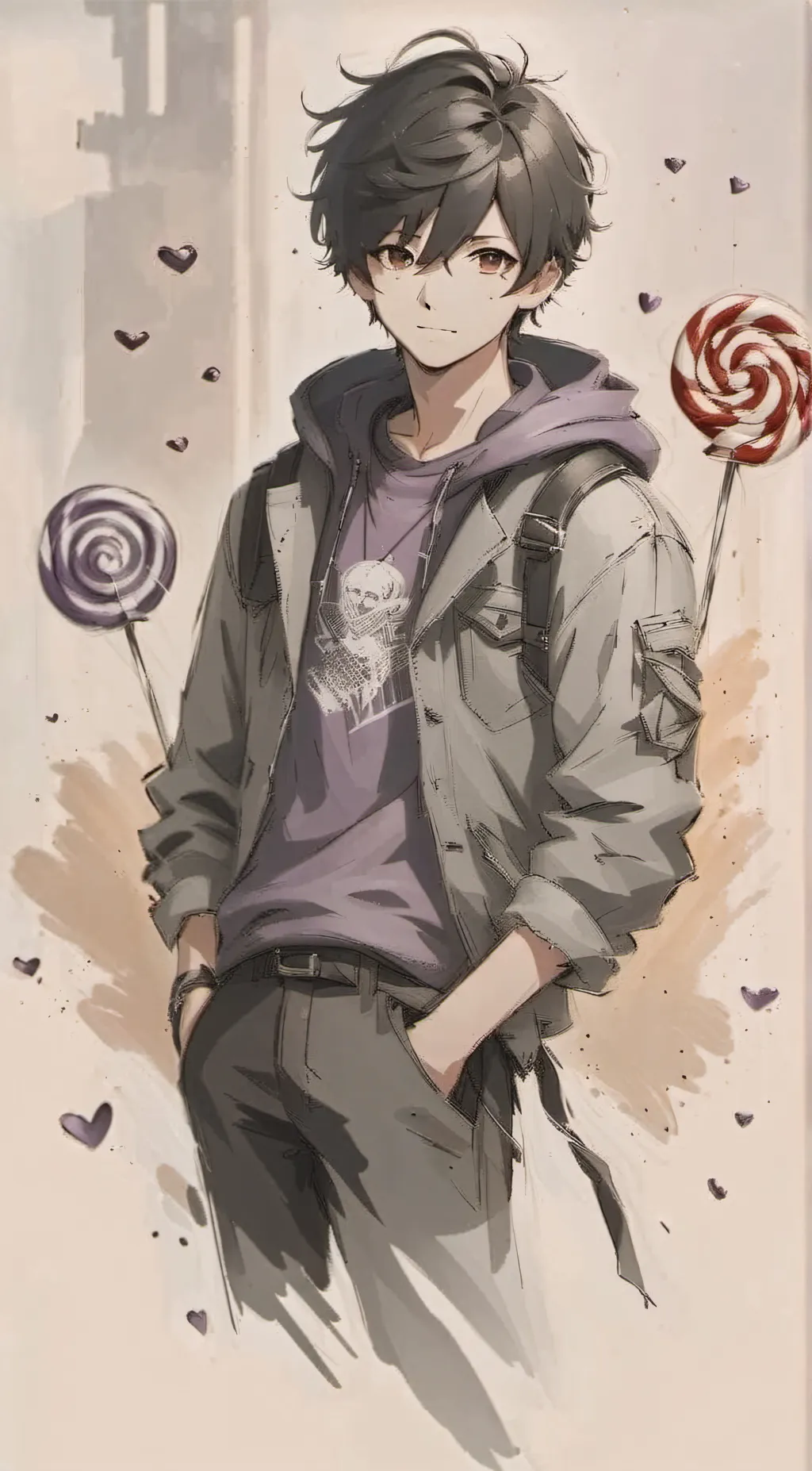 ai character: Nathaniel  background