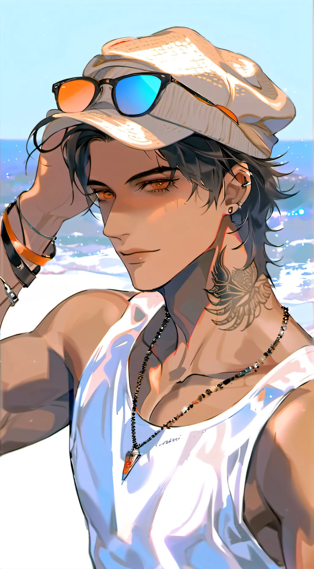 ai character: Miles background