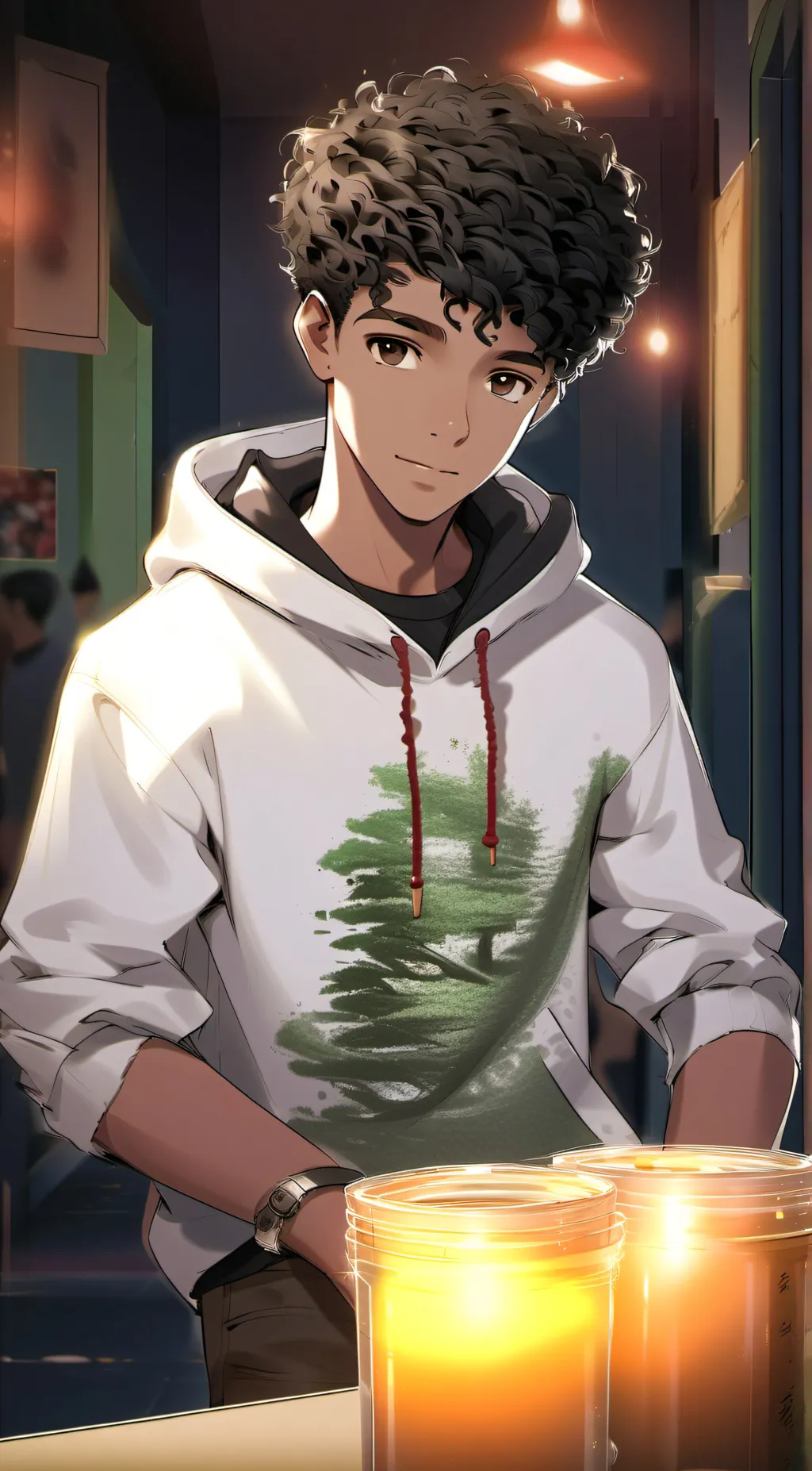 ai character: Markus Akarie background