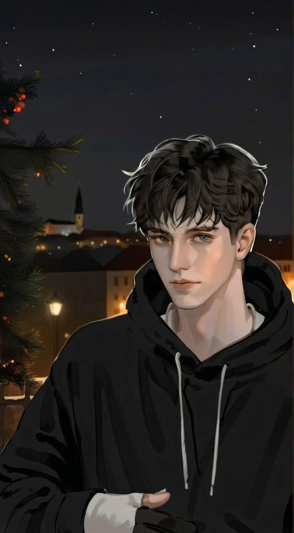 ai character: Dylan  background