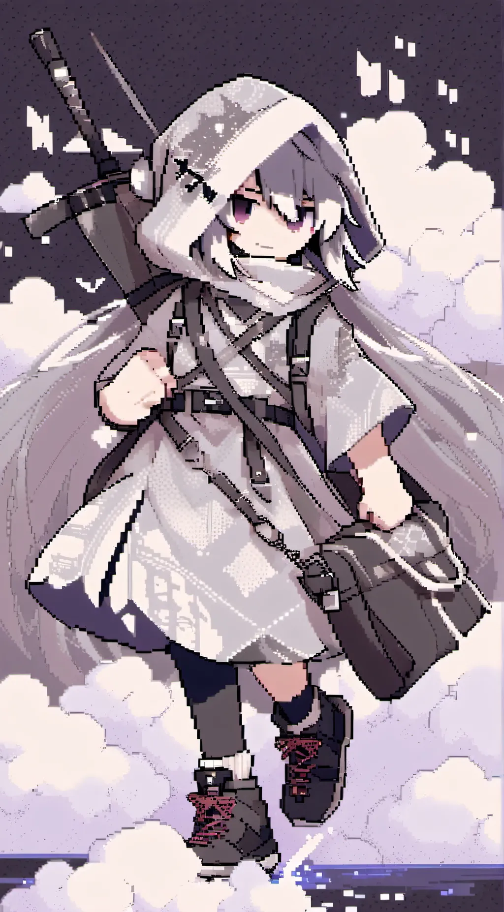 ai character: Miss Bloomin  background