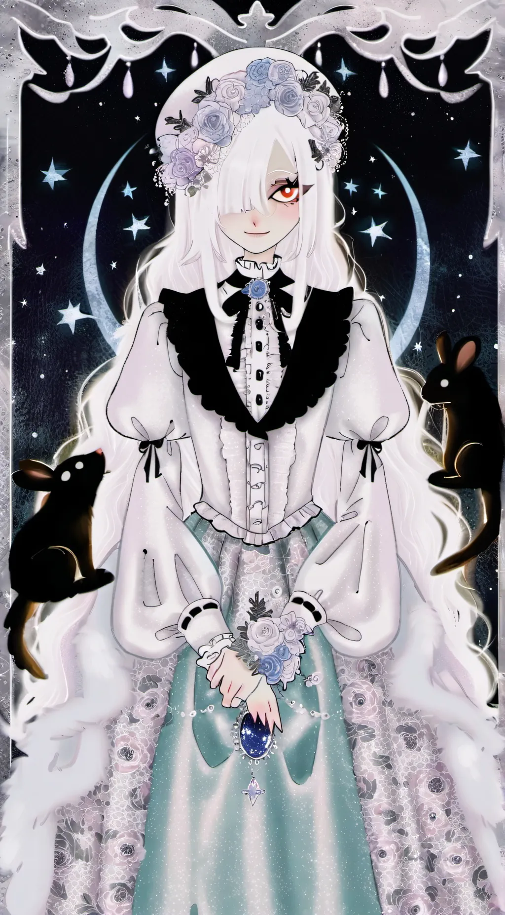 ai character: Vaggie background