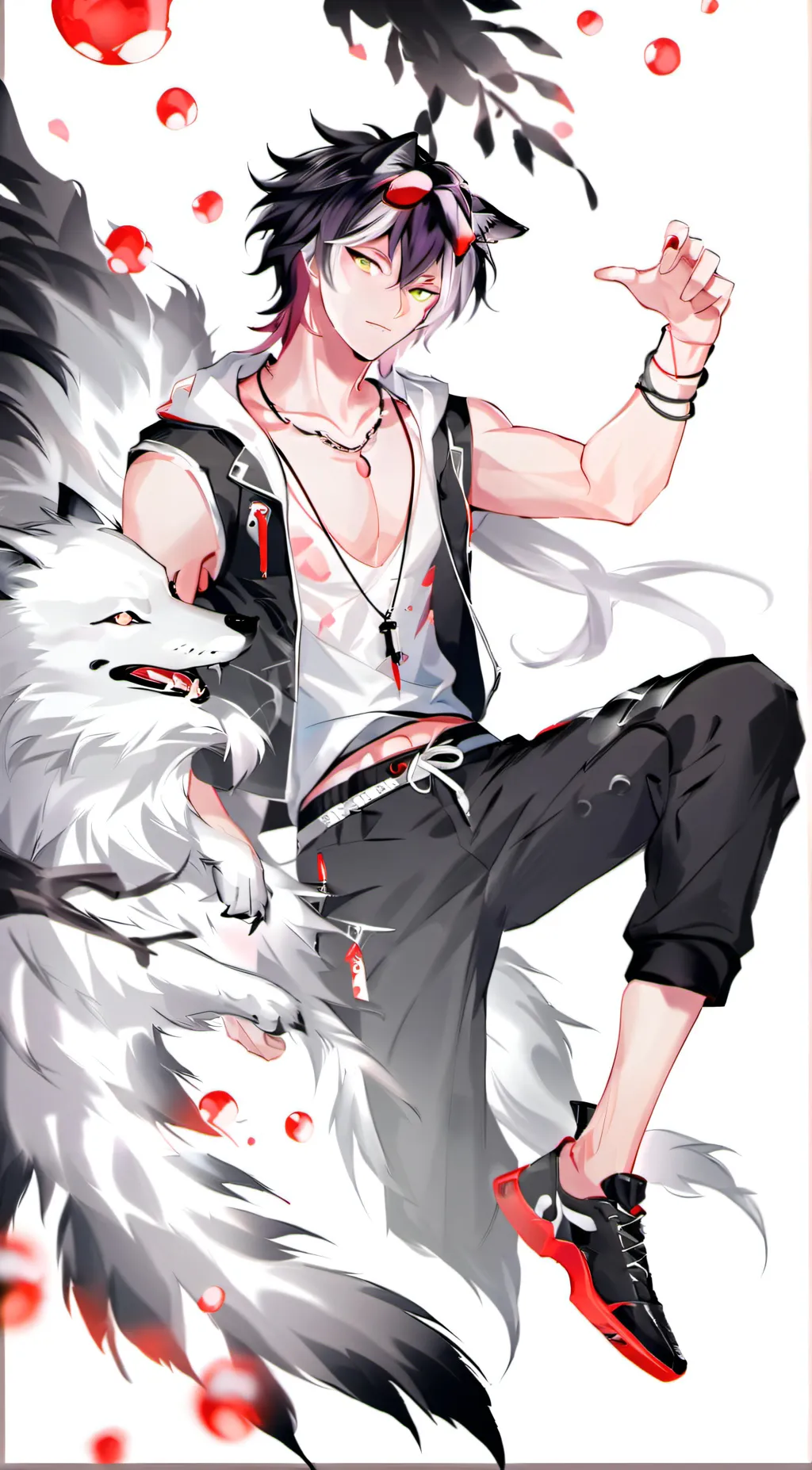 ai character: Noel  background