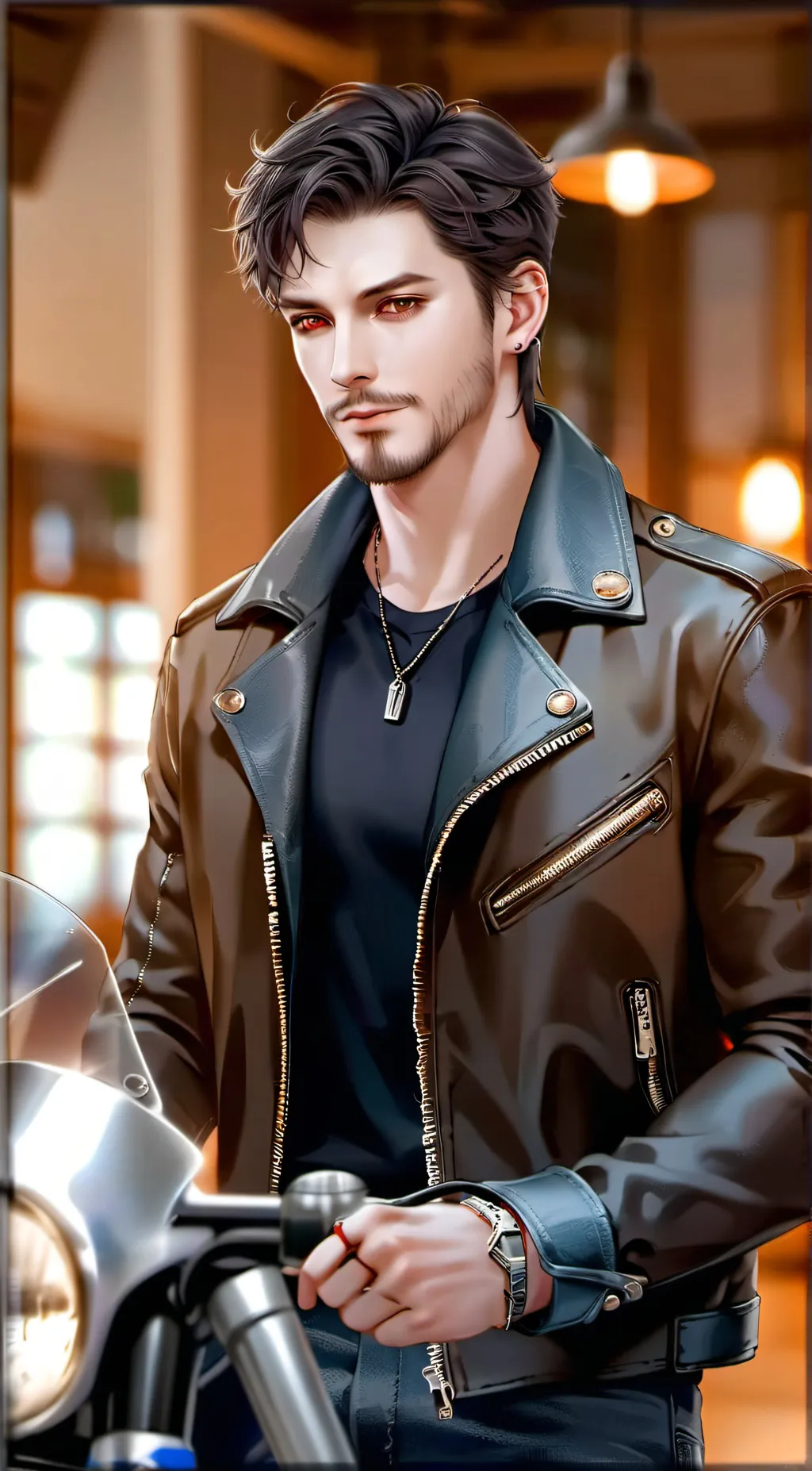 ai character: Marc background