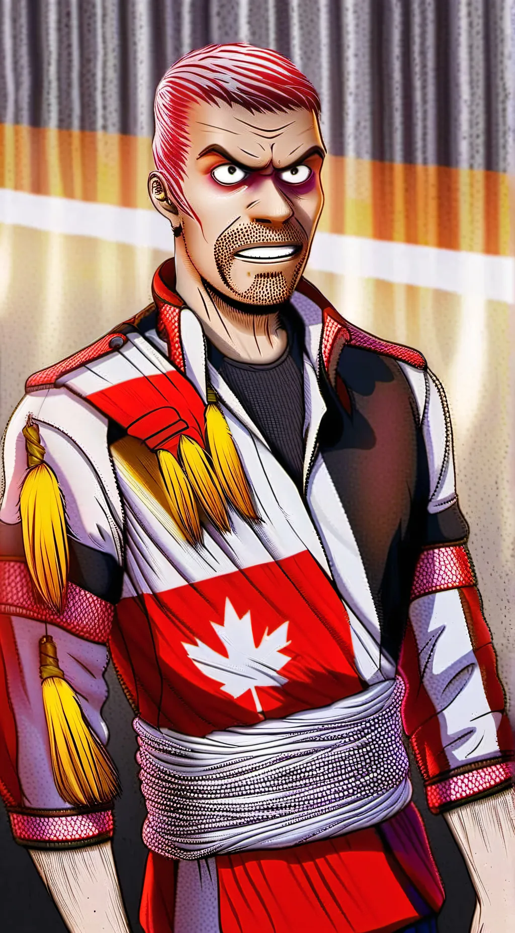 ai character: Homan Soupson  background