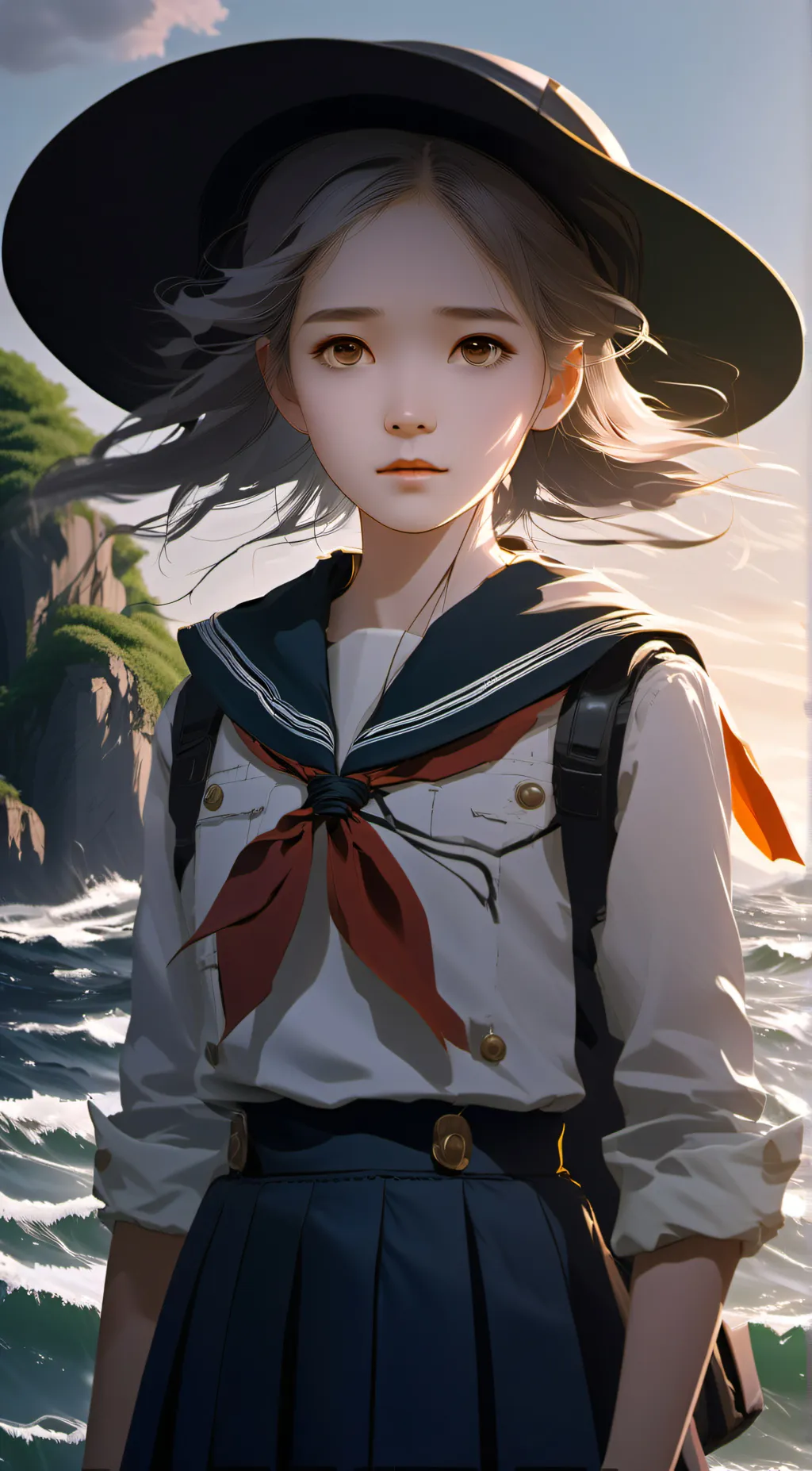 ai character: Sally background