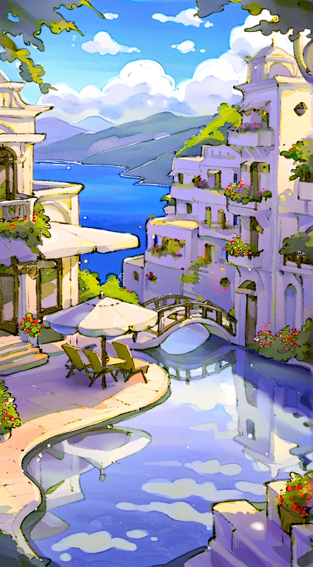 ai character: MHA fitness test background