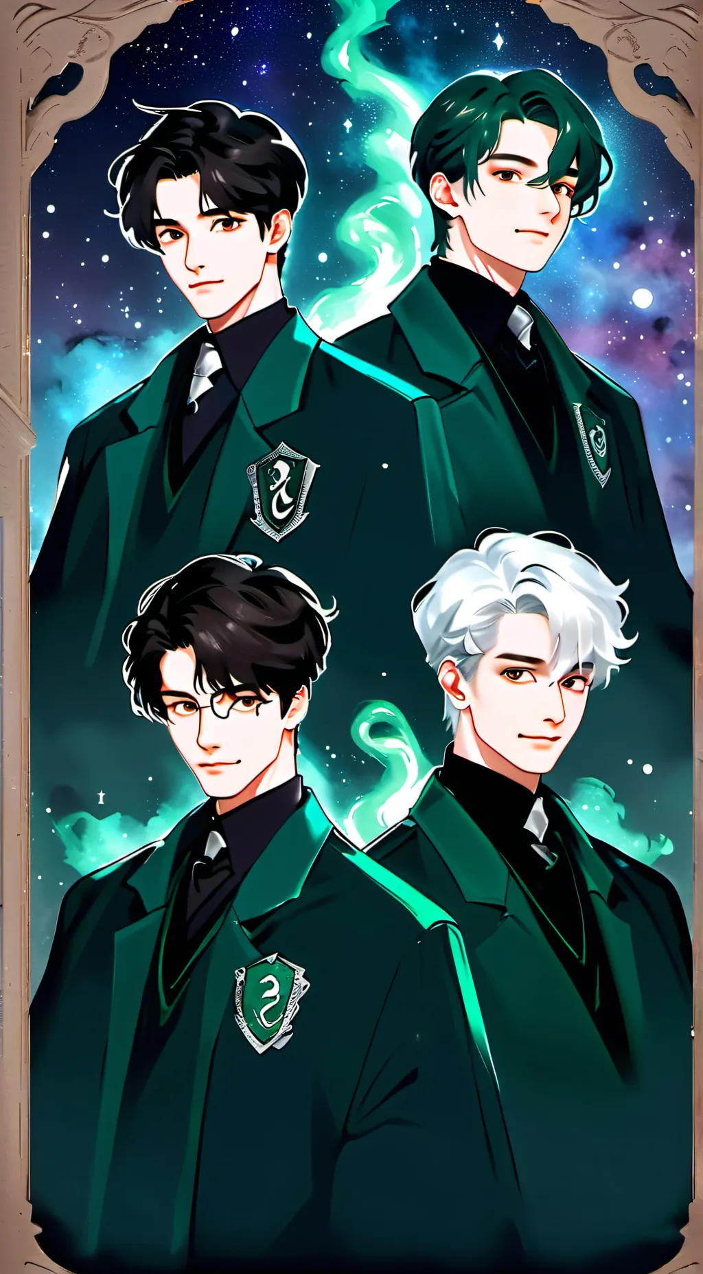 ai character: Hp background