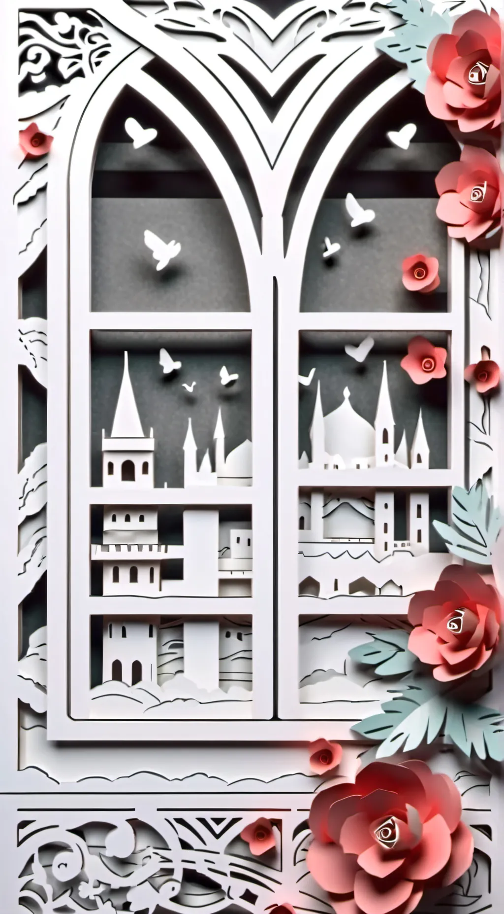 ai character: HH Valentines background