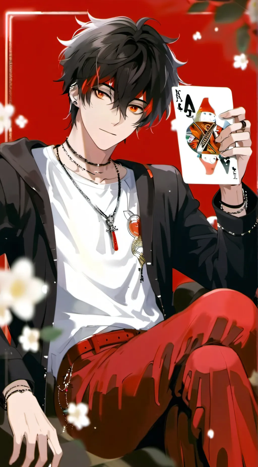 ai character: Cash background