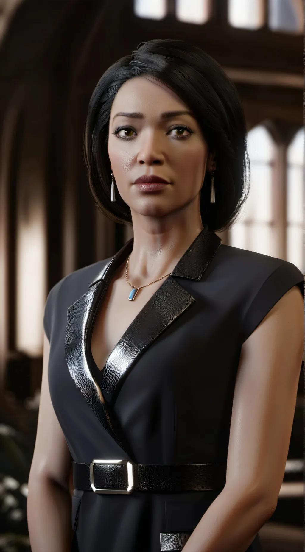 ai character: Sandra Johnson  background