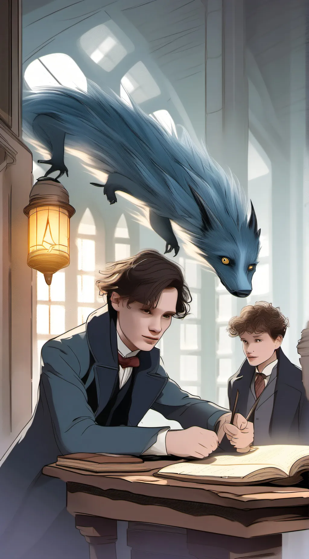 ai character: fantastic beasts background