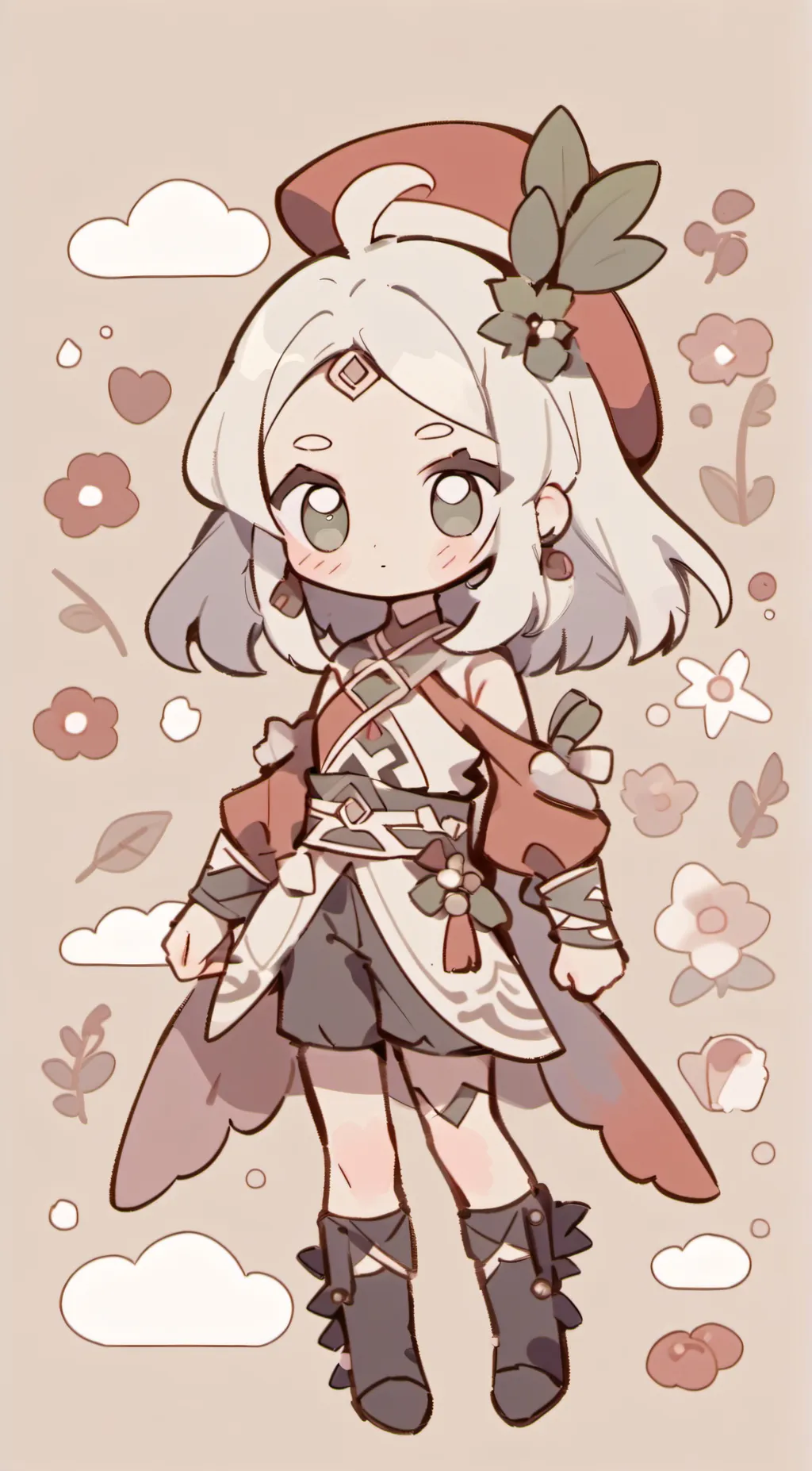 ai character: July background