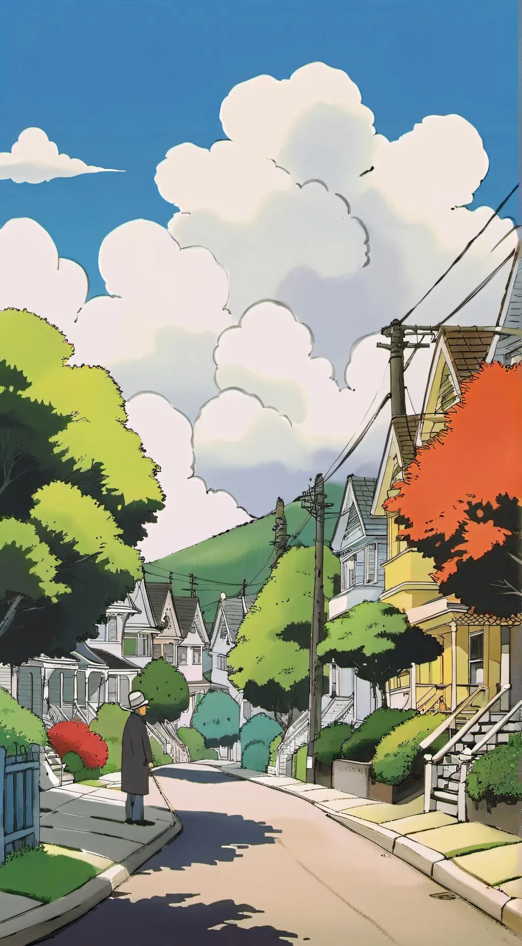 ai character: Good day background