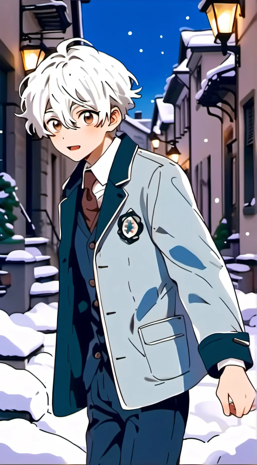 ai character: Leo background