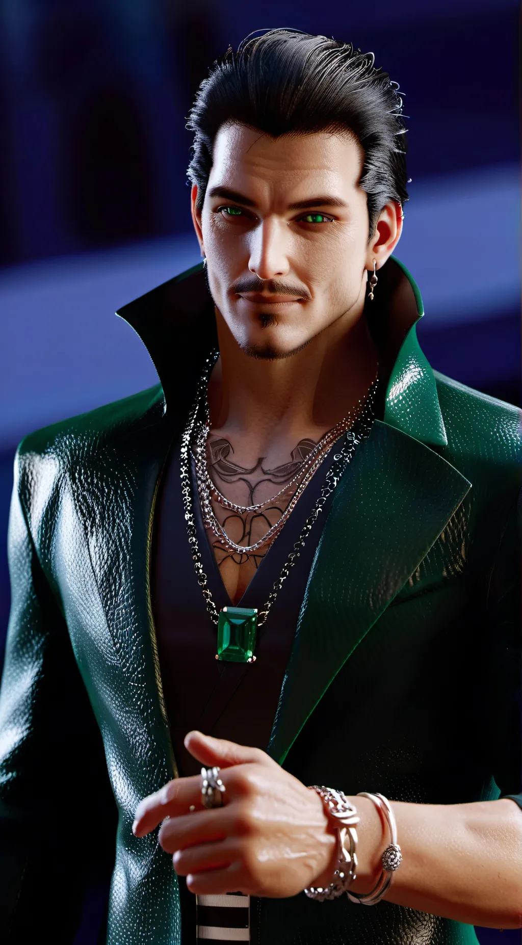 ai character: Vincent Vansworth background