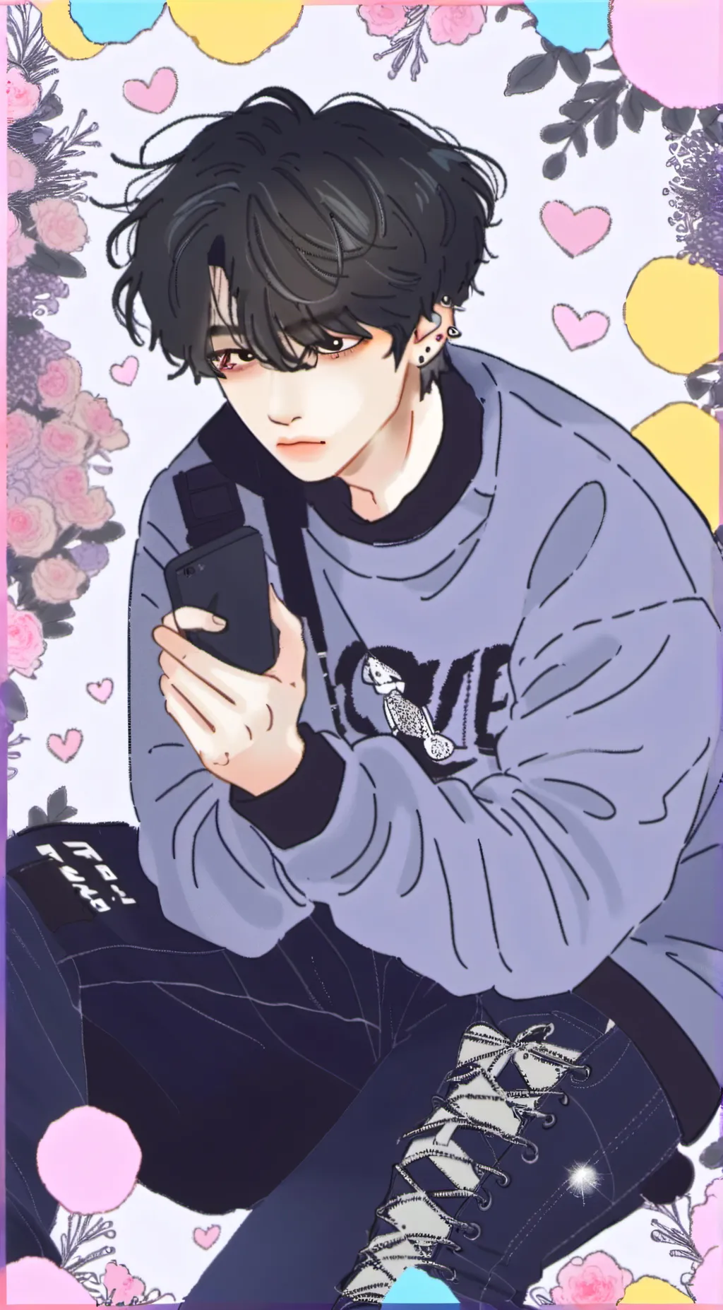 ai character: nico/your bf background