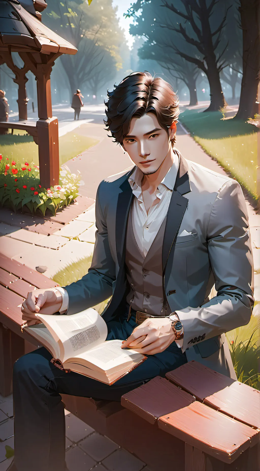 ai character: James  background