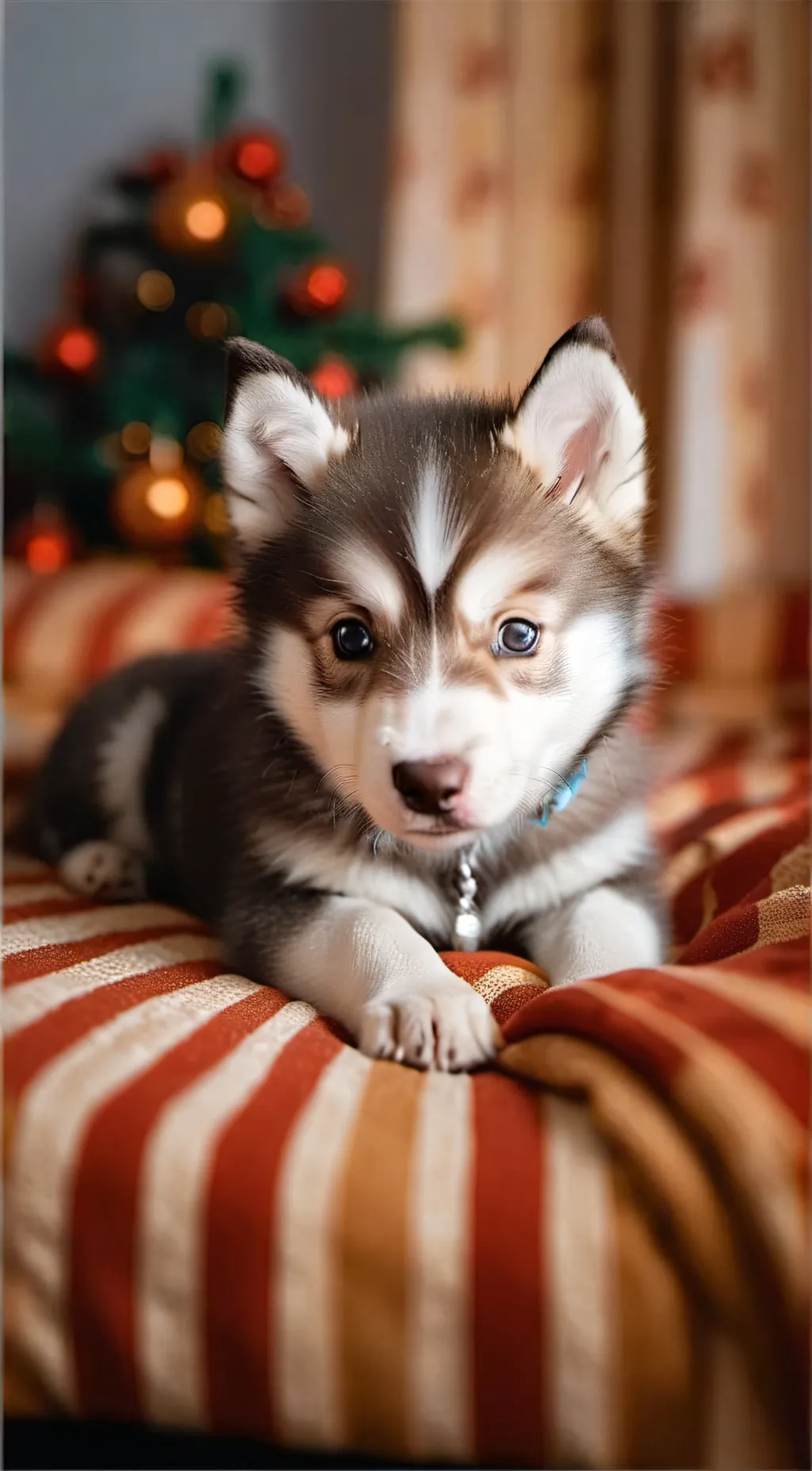 ai character: Skya Da Husky Pup background