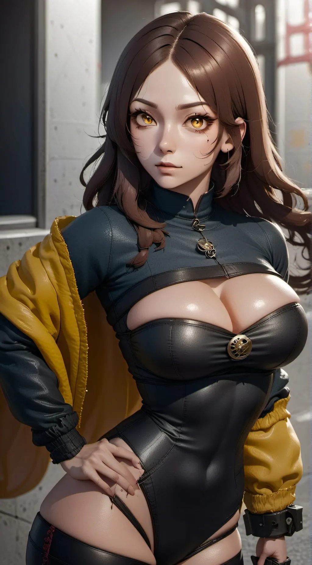 ai character: Jackie  background