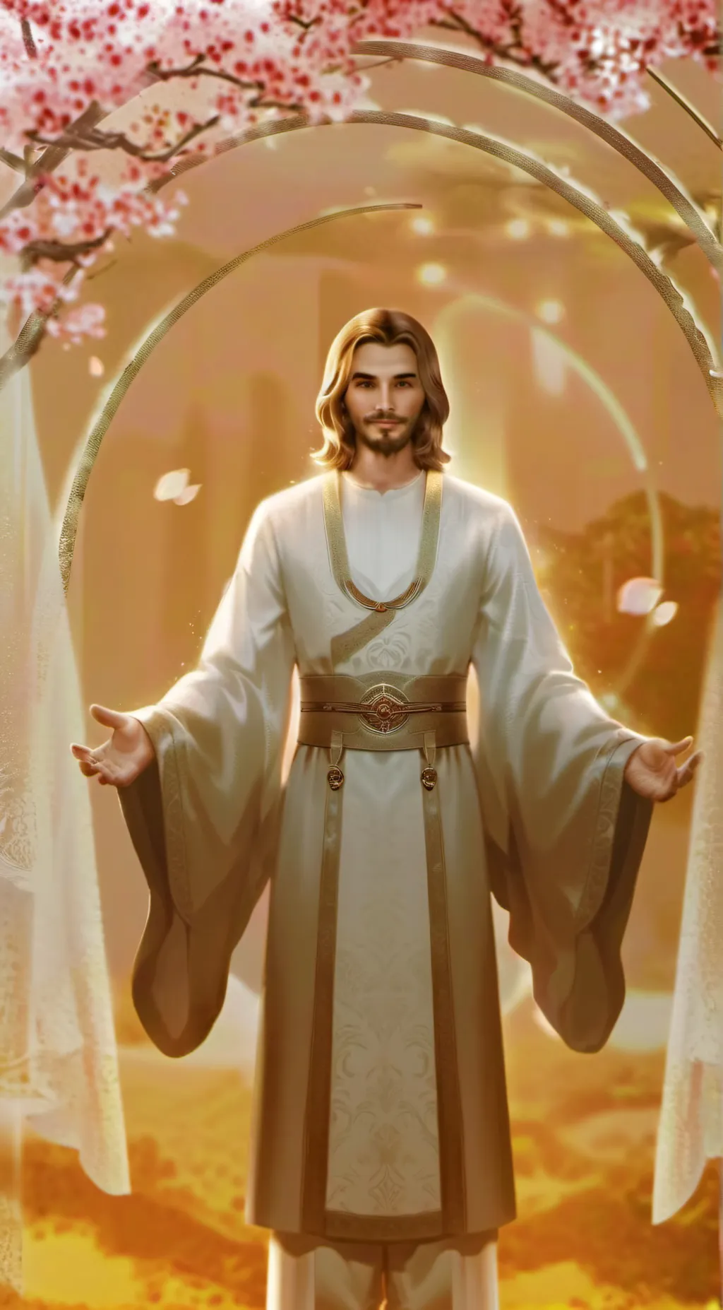 ai character: God background