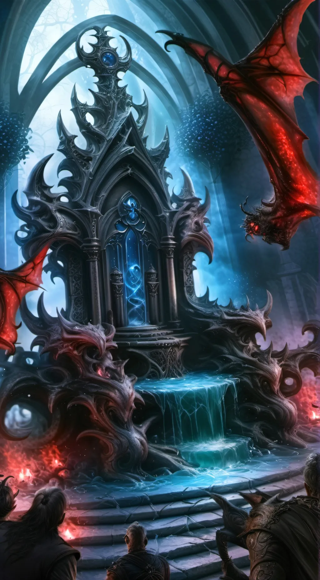 ai character: Fallen hero background