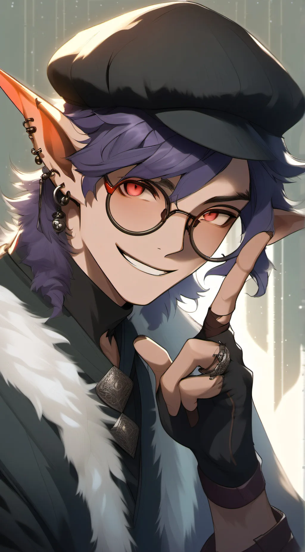 ai character: Sergei B. Blood background