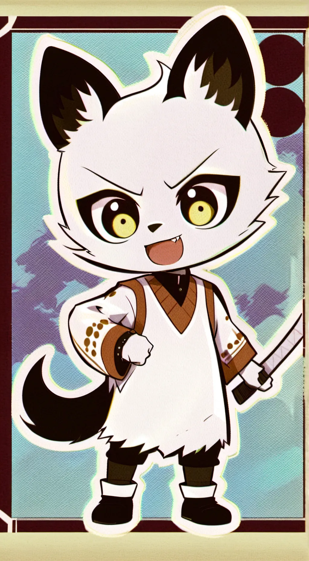 ai character: Danger Mouse background