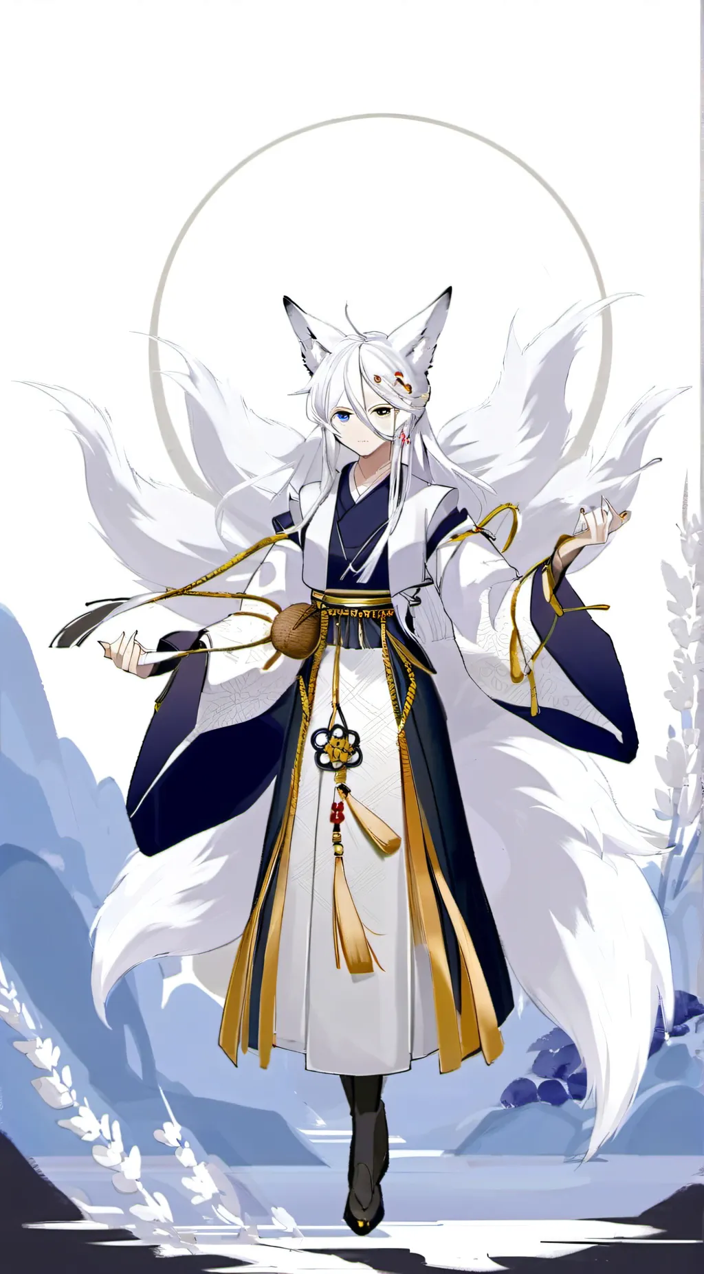 ai character: Yukime background