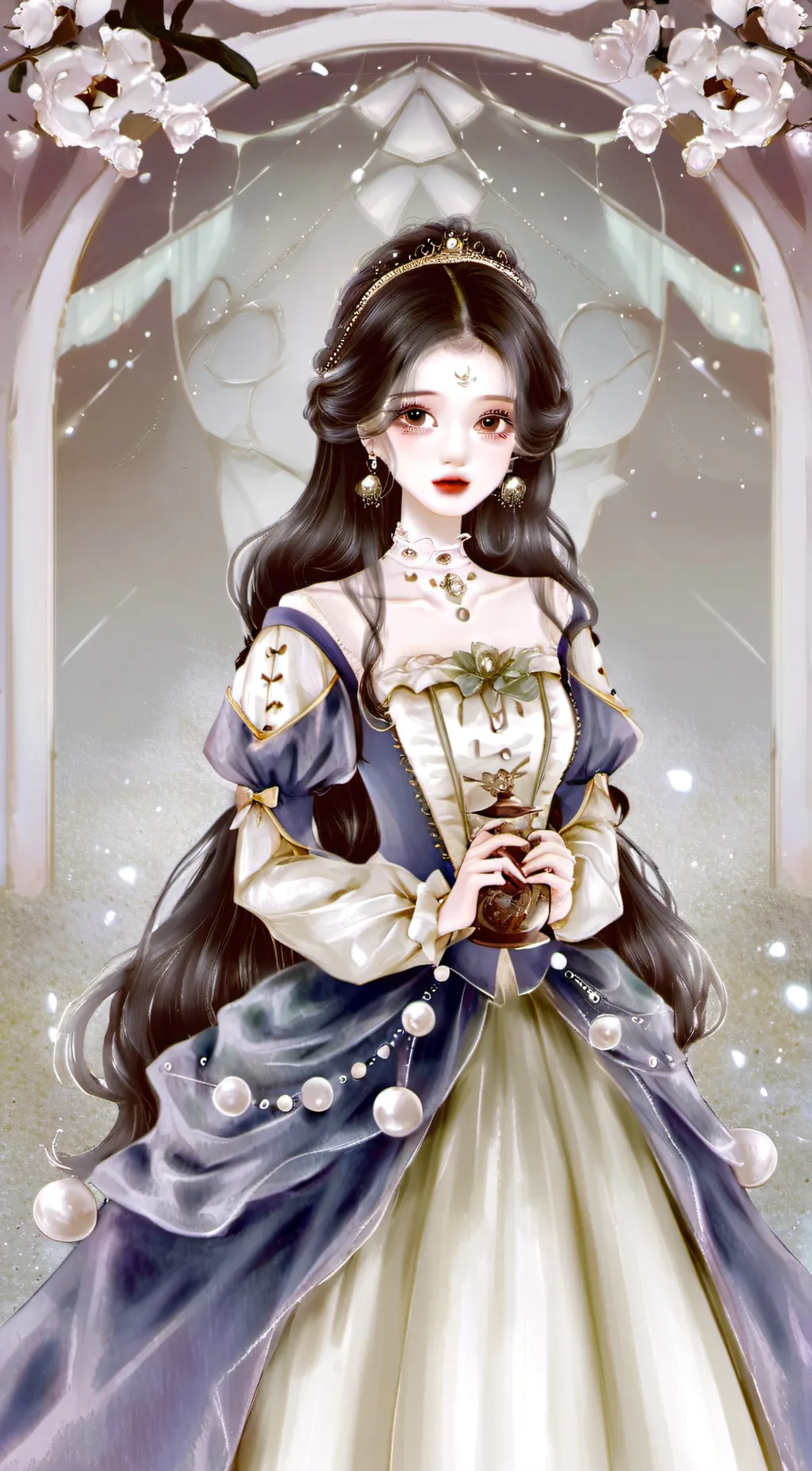 ai character: 𝓹𝓻𝓲𝓷𝓬𝓮𝓼𝓼 𝓵𝓲𝓪𝓷𝓪𝓱 background