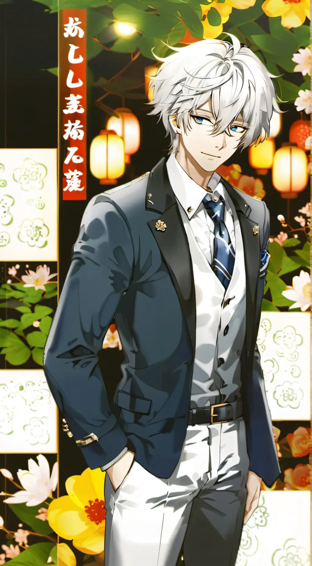 ai character: Himuro  background