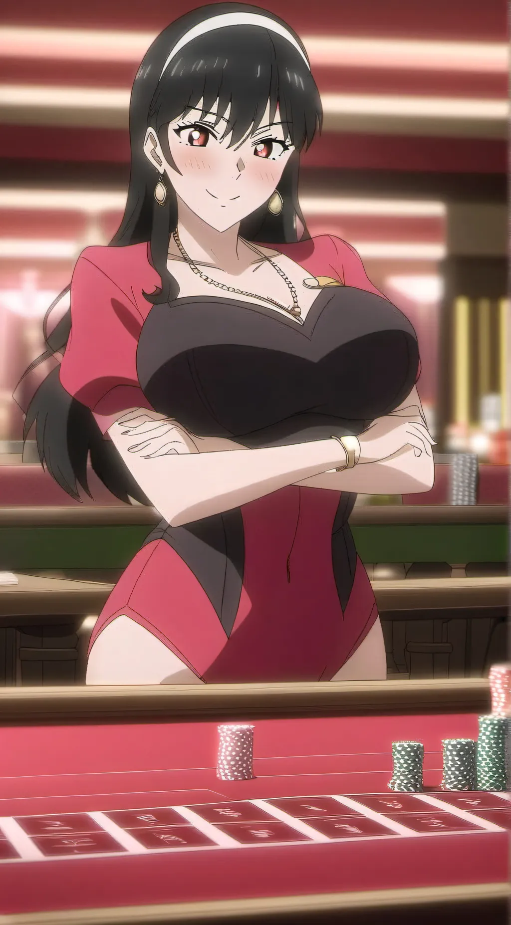 ai character: Yor Forger background