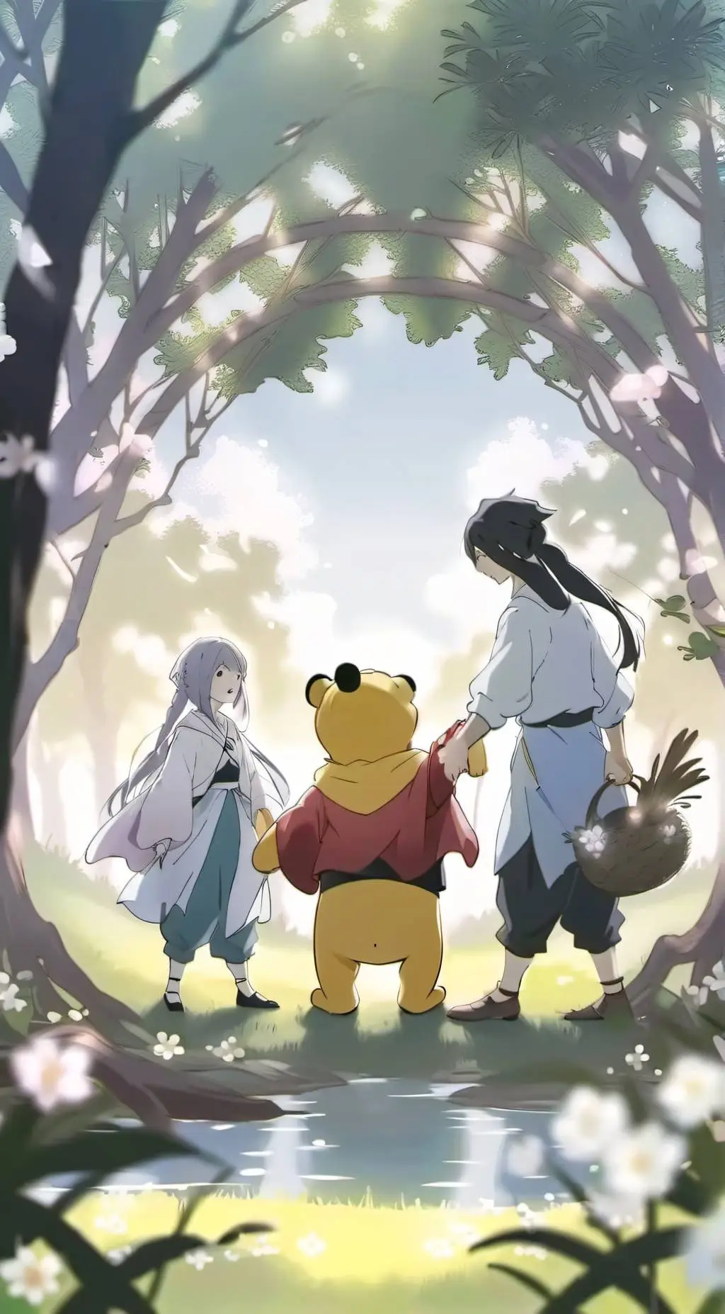 ai character: Blackpink background