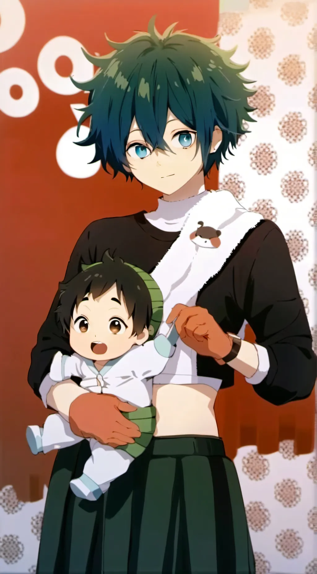 ai character: deku background