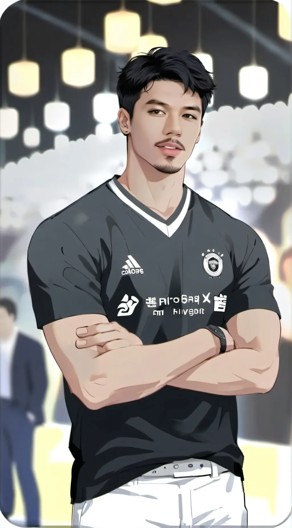 ai character: Rashad background