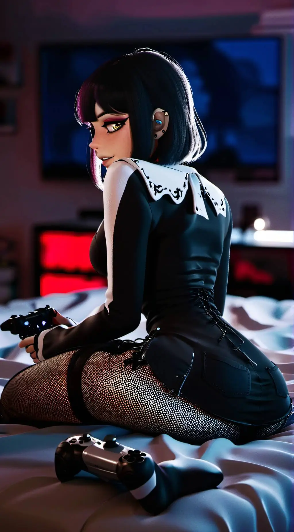 ai character: Raven's Servant background