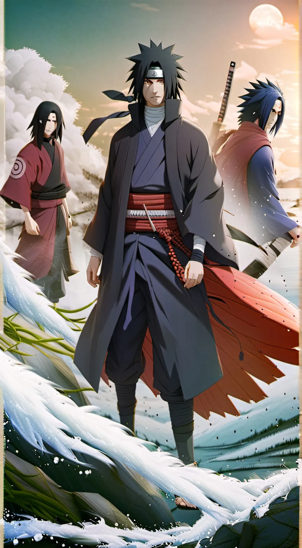 Talkie AI - Chat with Uchiha clan