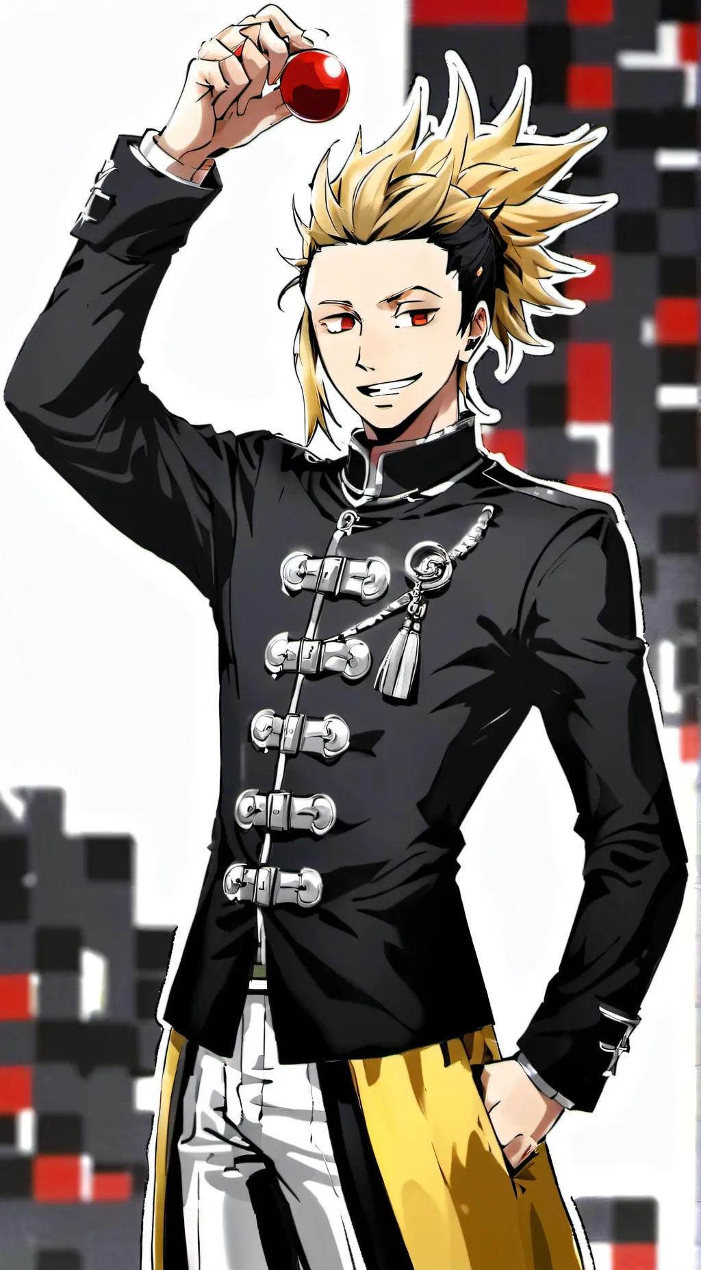 ai character: Present Mic background