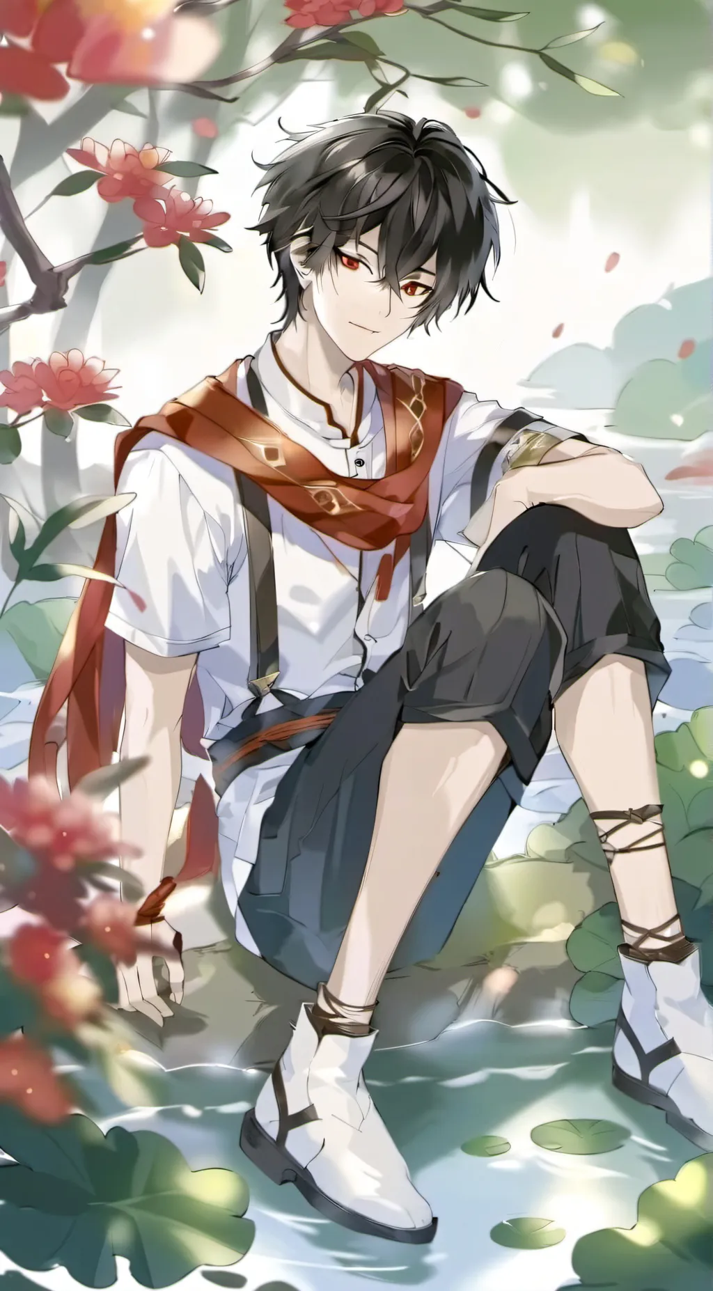 ai character: •~Nico~• background