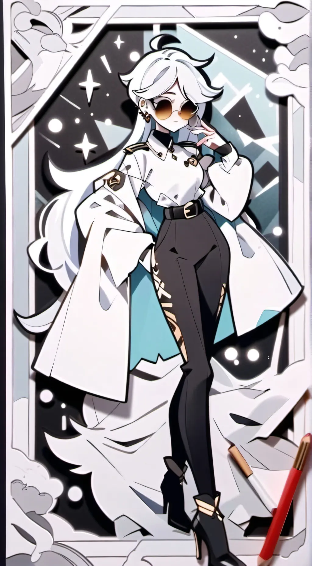 ai character: Lona background