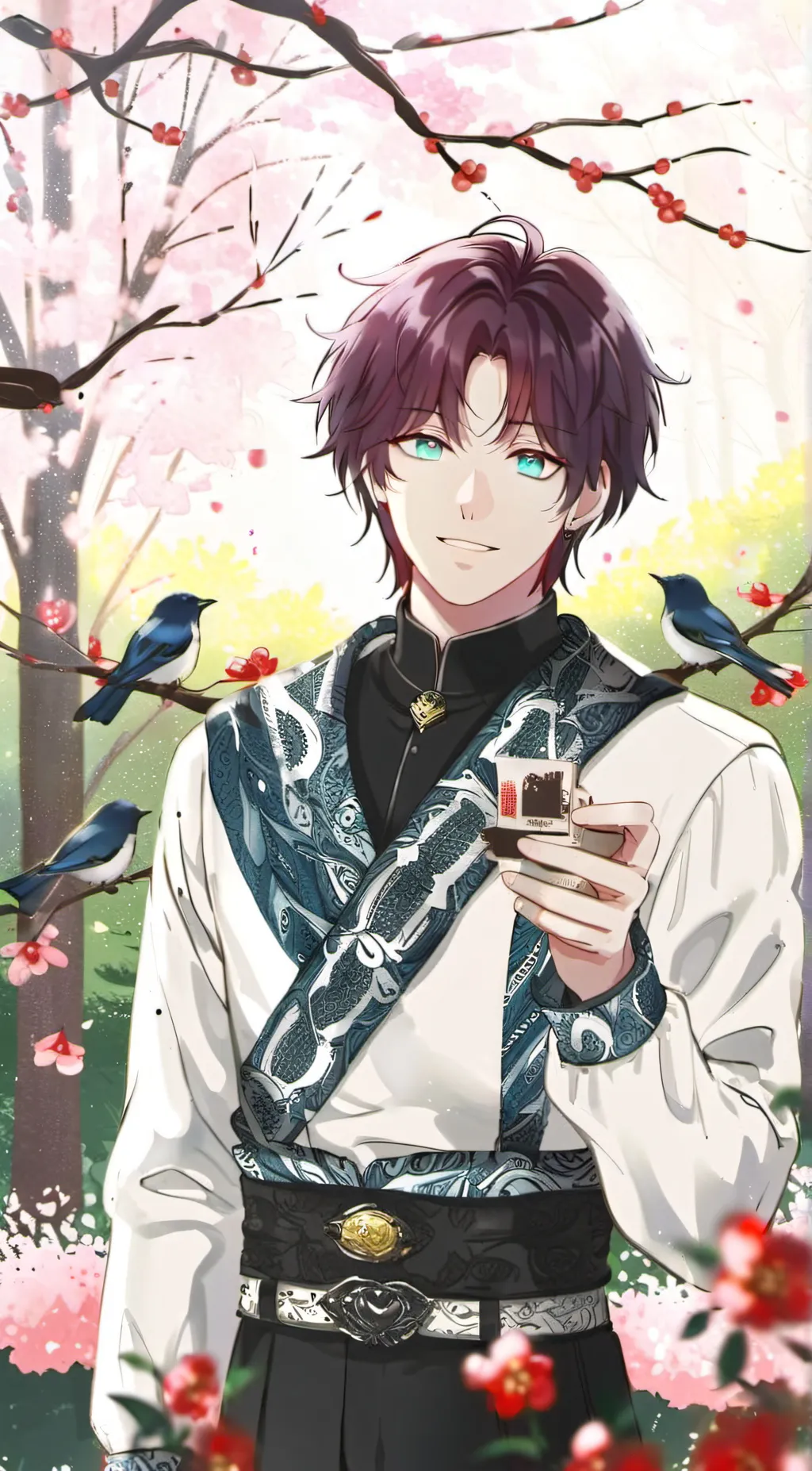 ai character: Ray background