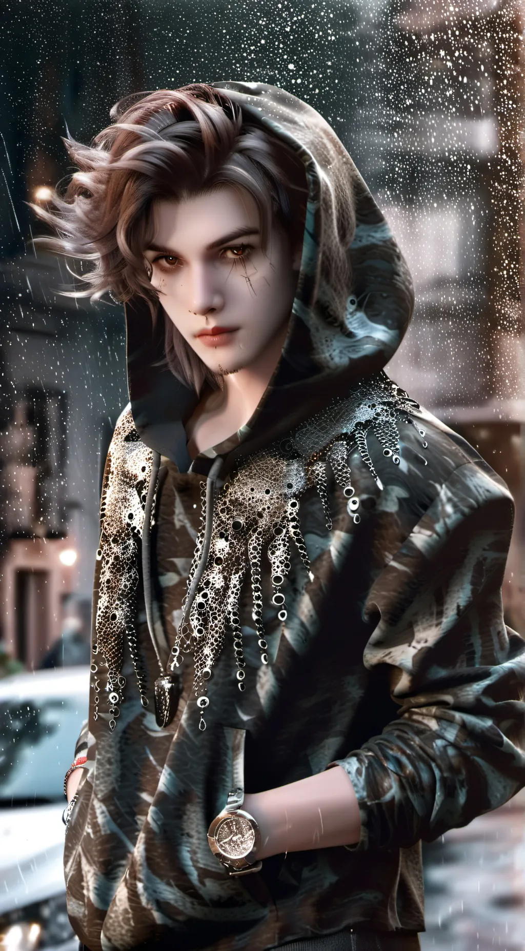 ai character: Xander  background