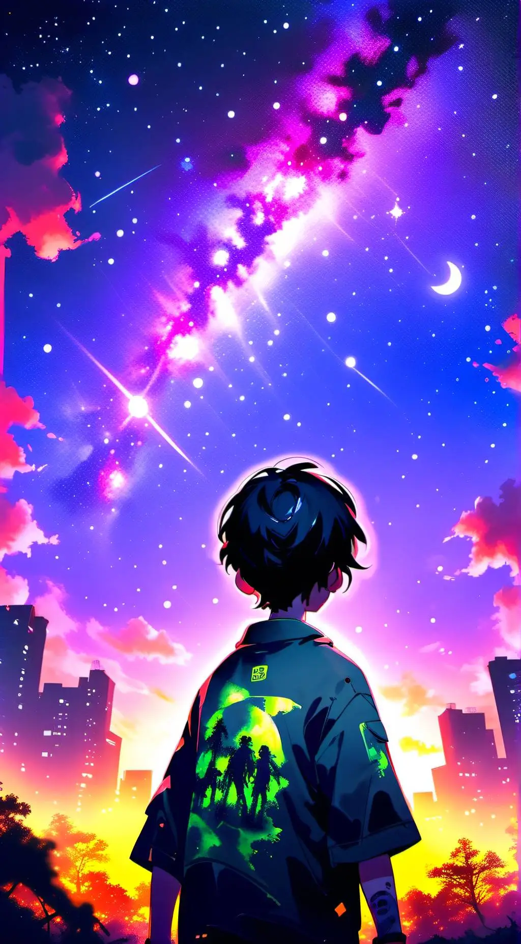 ai character: •Jacob• background