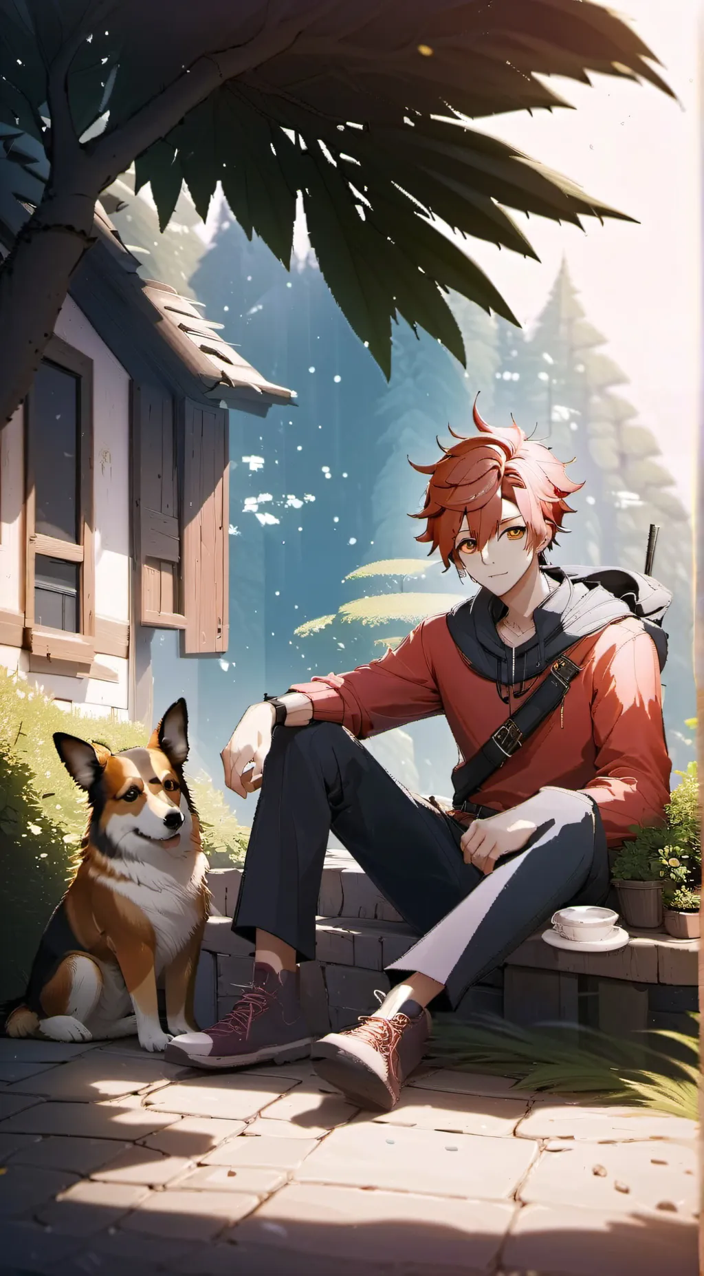 ai character: David background