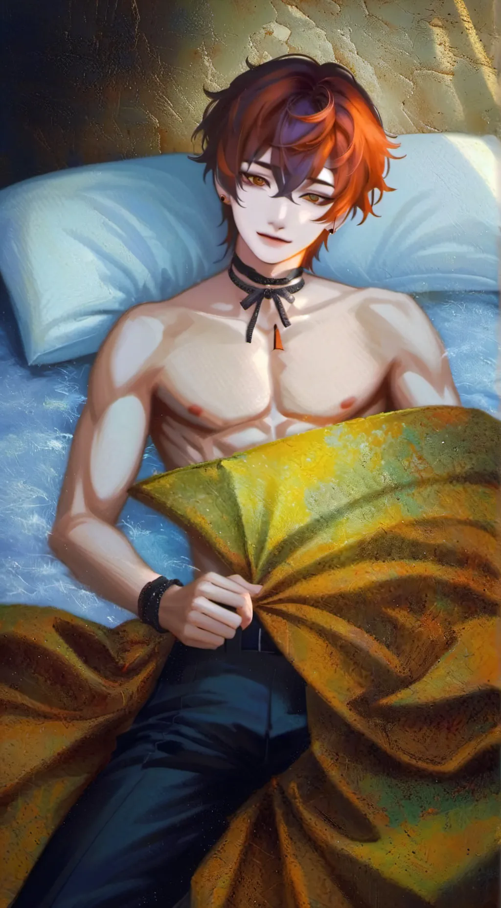 ai character: Harris Caine background