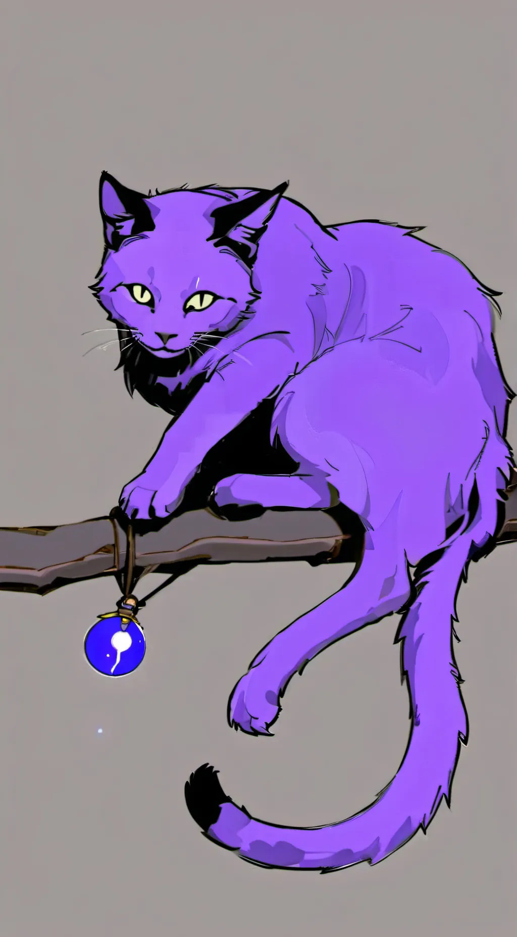 ai character: cat nap  background